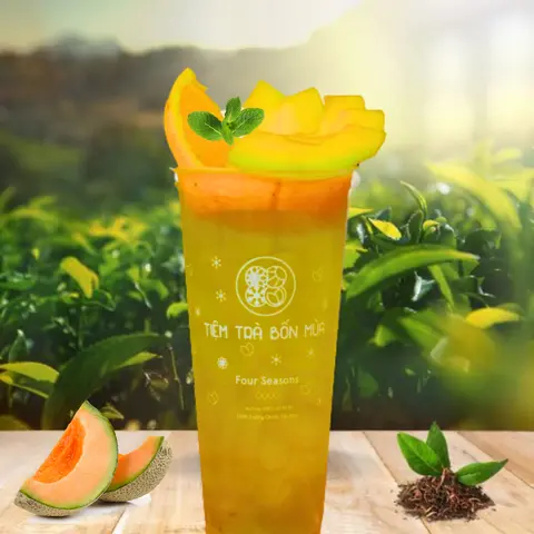 Hình ảnh Trà Dưa Lưới Ngọc Trai