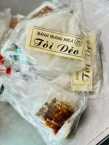 Hình ảnh Bánh Tráng Tỏi Dẻo