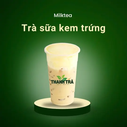 Hình ảnh Trà sữa kem Trứng