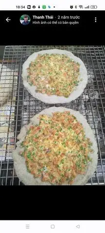 Hình ảnh bánh tráng nướng 