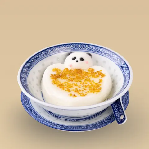 Hình ảnh Pudding Hạnh nhân Quế hoa
