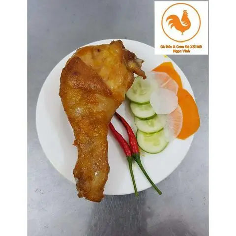 Hình ảnh 1 miếng gà giòn mềm thêm 