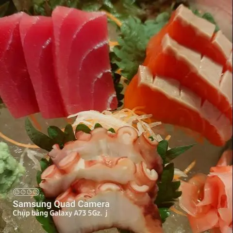Hình ảnh Sashimi Thập Cẩm 3 Loại(Cá Hồi,Cá Ngừ, Bạch Tuột)