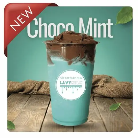 Hình ảnh SỮA GẤU CHOCO MINT (BẠC HÀ SOCOLA)