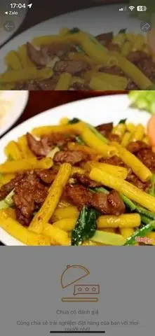 Hình ảnh Nui xào bò 