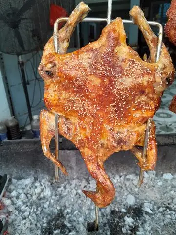 Hình ảnh ga nướng mè 