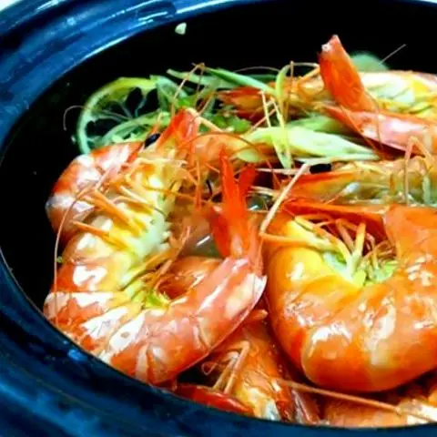 Hình ảnh Tôm hấp sả