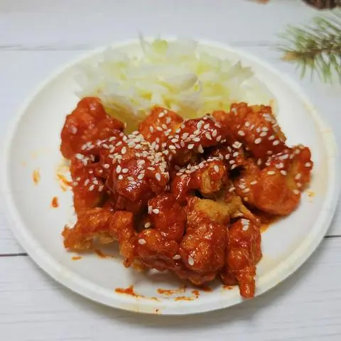 Hình ảnh Gà sốt cay