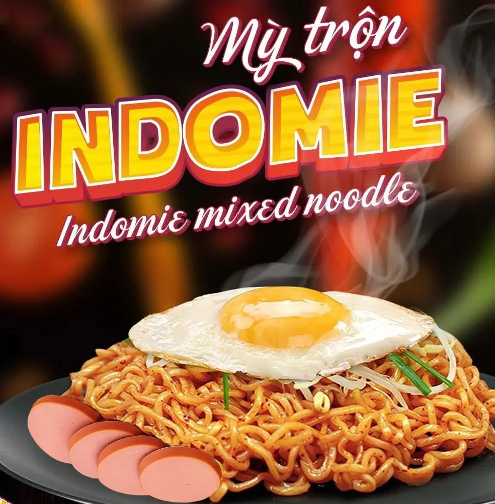 Hình ảnh 3.Mì Trộn Indomie Thập Cẩm