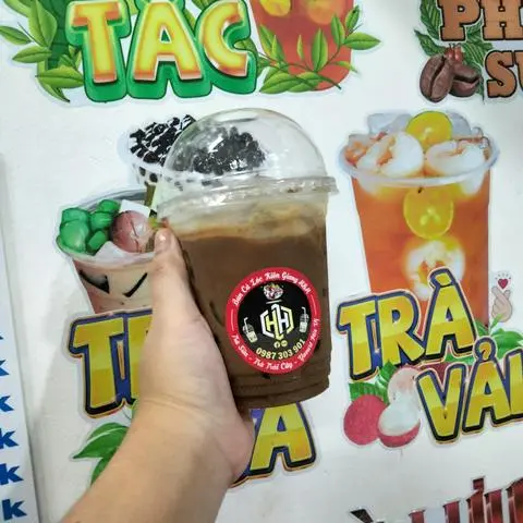 Hình ảnh cà phê sữa đá