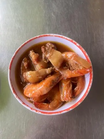 Hình ảnh Cơm tôm rim thịt 