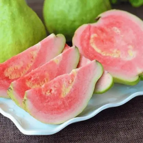 Hình ảnh Set Ổi Đỏ Cắt Sẵn 