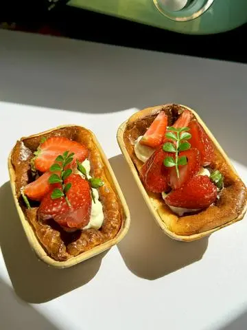 Hình ảnh Burnt lava cheesecake