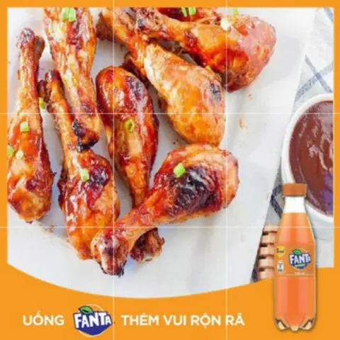 Hình ảnh Cơm gà chiên nước mắm+ 1 fanta 300ml