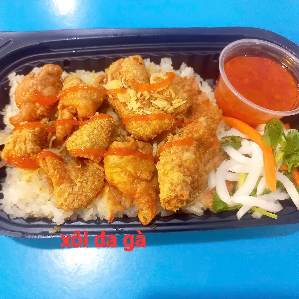 Hình ảnh xôi da gà 