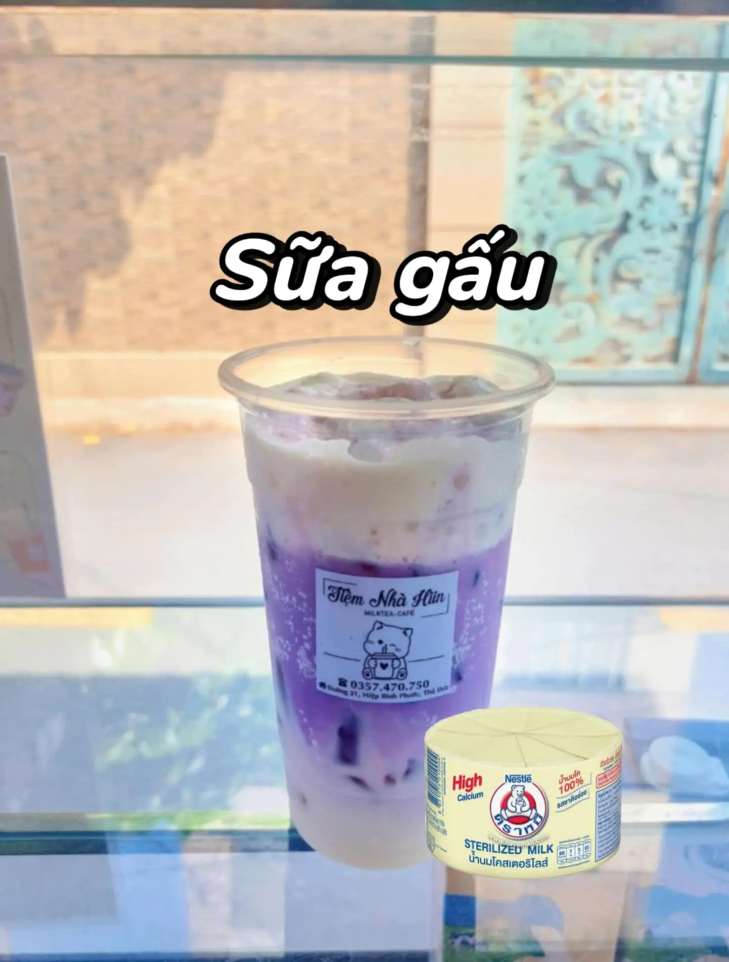 Hình ảnh Khoai môn sữa gấu (đã gồm thuế)