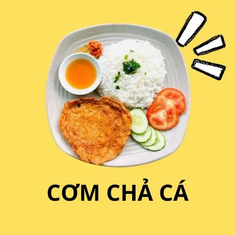 Hình ảnh Cơm tấm chả cá