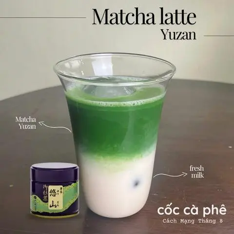 Hình ảnh Matcha latte Yuzan
