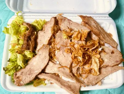 Hình ảnh phở nem nướng 