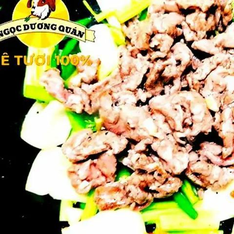 Hình ảnh Dê xào củ hành