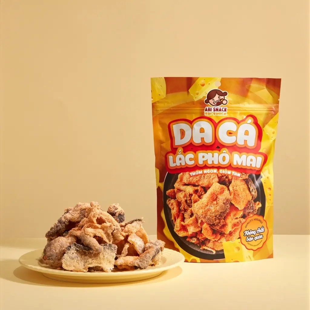Hình ảnh Da Cá Phô Mai Abi