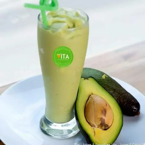 Hình ảnh Sinh tố bơ, cafe