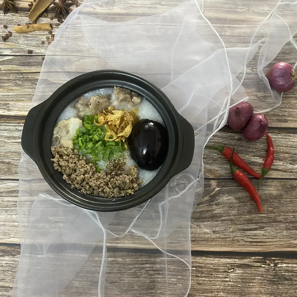 Hình ảnh Cháo sườn thịt bằm bắc thảo