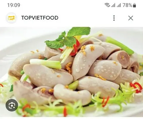 Hình ảnh Dồi trường hấp 