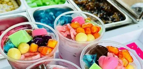 Hình ảnh Trà sữa truyền thống full topping