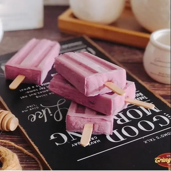 Hình ảnh Kem Dẻo Tràng Tiền vị khoai môn ( 1 cây )