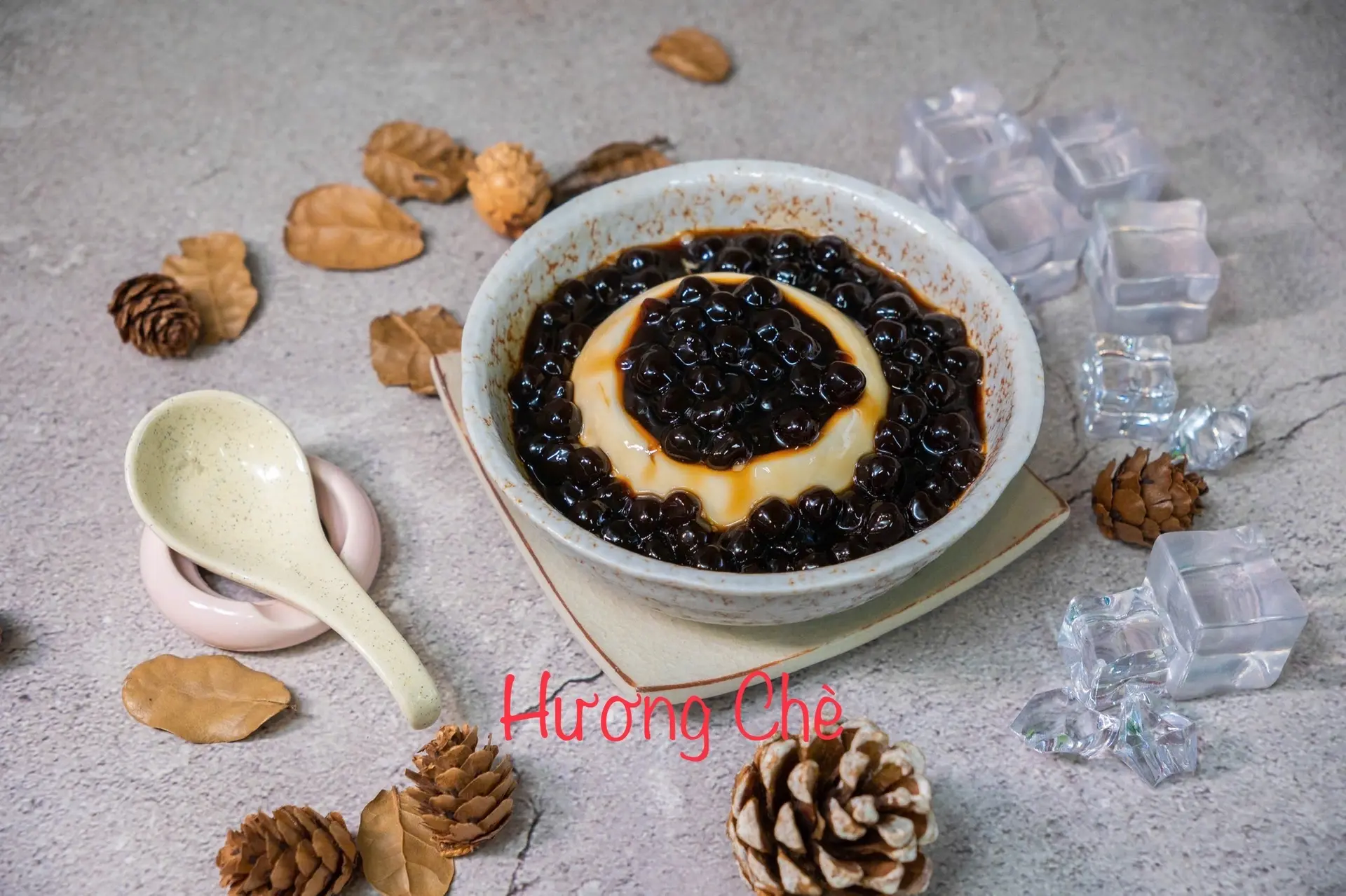 Hình ảnh Tàu hũ trân châu đường đen