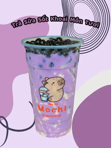 Hình ảnh Trà Sữa Sốt Khoai Môn Tươi - New