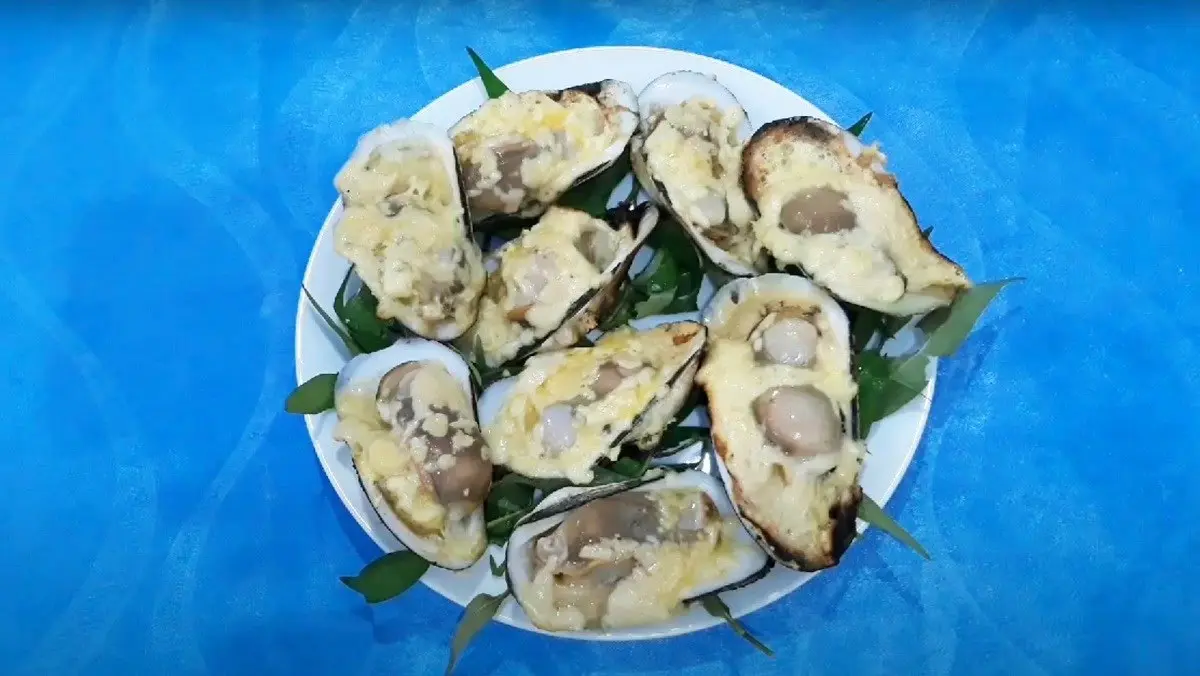 Hình ảnh dẹo nướng phô mai