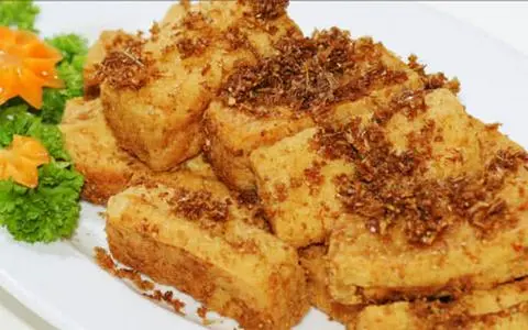 Hình ảnh Đậu hũ chiên sả