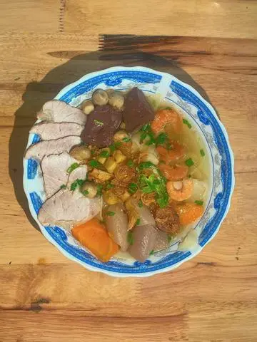 Hình ảnh Hoành thánh lá thịt lát