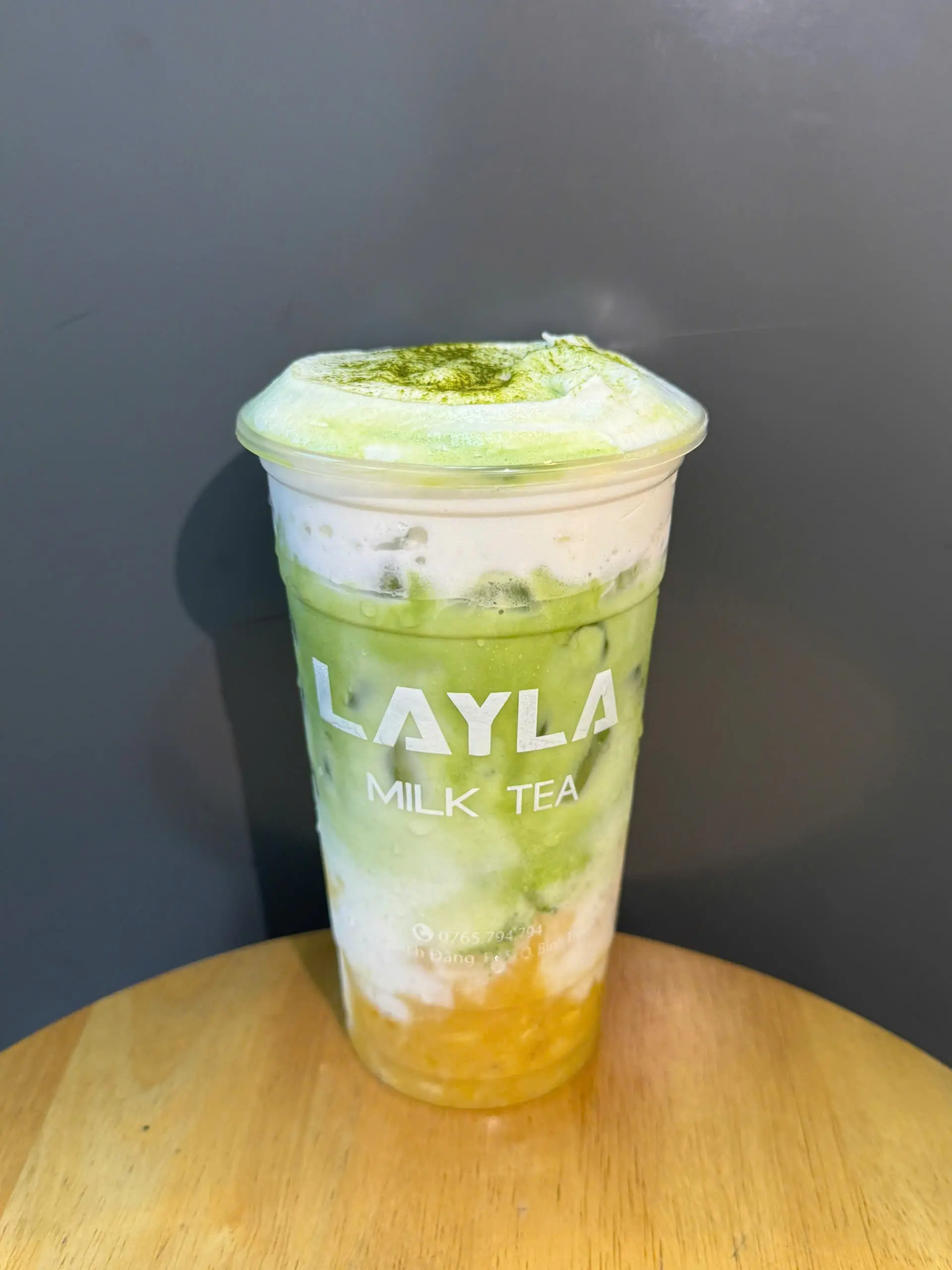 Hình ảnh Latte Chuối matcha