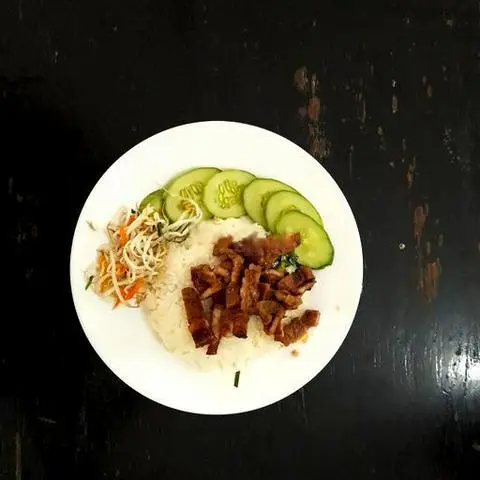 Hình ảnh Cơm ba rọi nướng