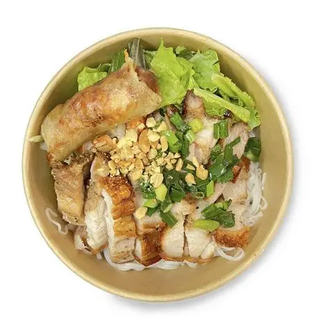 Hình ảnh Bún Heo Quay - Chả Giò Tôm