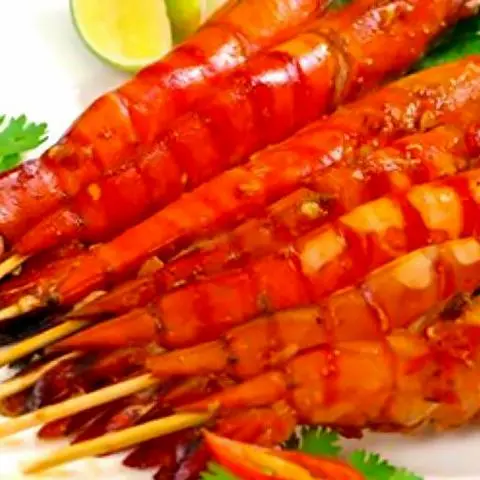 Hình ảnh Tôm nướng mọi