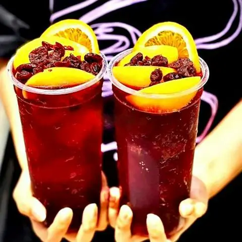 Hình ảnh Trà đào hồng đài