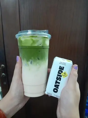 Hình ảnh Matcha + Sữa Hạt Oatside
