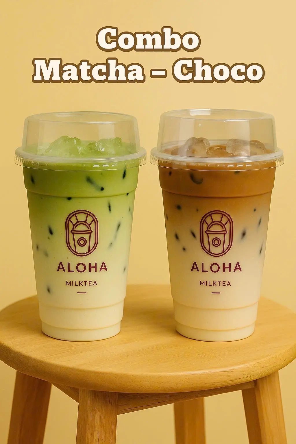 Hình ảnh Siêu hời [Matcha Latte + Choco Latte]