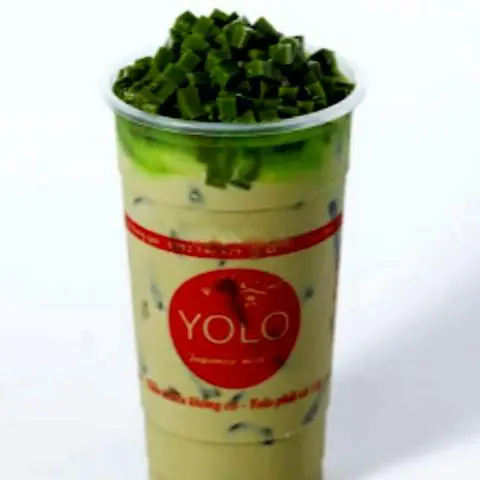 Hình ảnh Trà sữa matcha thạch trà xanh - Size M