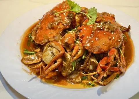 Hình ảnh 美极味螃蟹- cua sốt maggi 