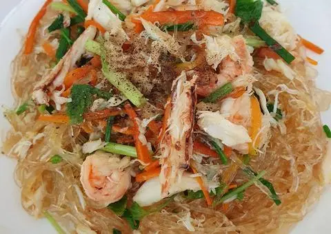 Hình ảnh Miến xào cua
