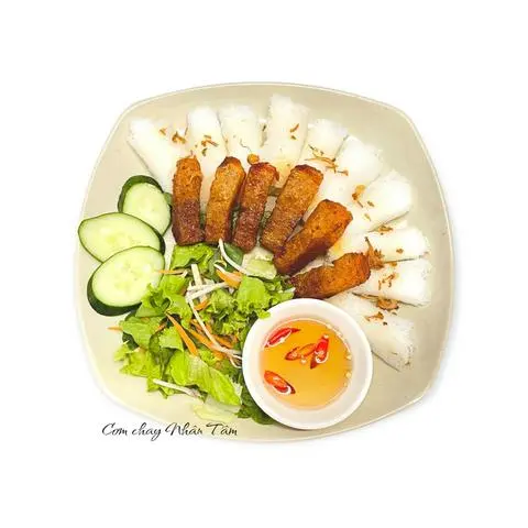 Hình ảnh Bánh hỏi heo quay thuần chay