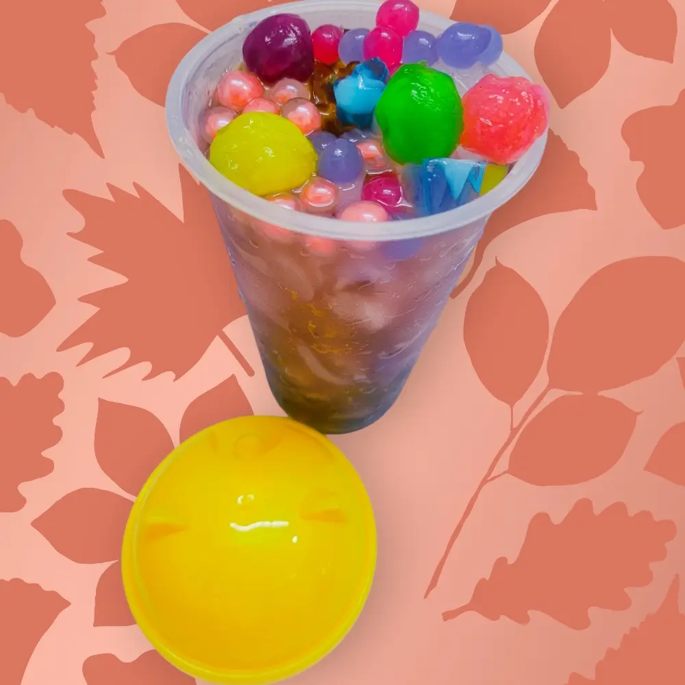 Hình ảnh Trà Nho Tứ Quý Vương (Chọn 4 Topping Ngẫu Nhiên (500ml)