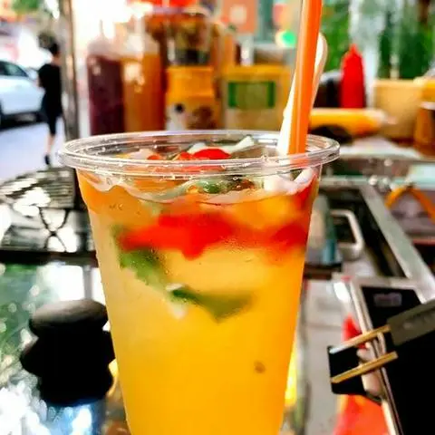 Hình ảnh Trà chanh con cá