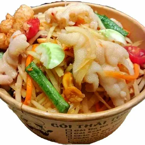 Hình ảnh Gỏi đu đủ chân gà