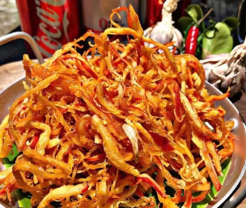 Hình ảnh Khô mực chiên nước mắm